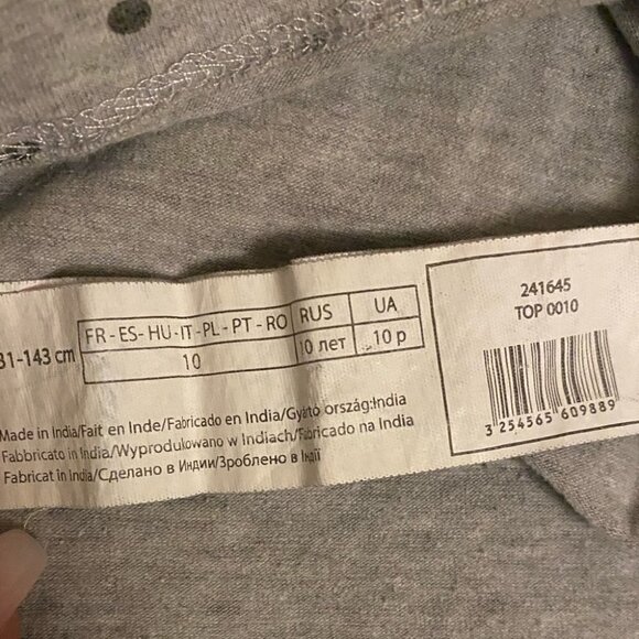 𝅺turtleneck sweater long sleeves with heart shape stones Size 10 - Picture 5 of 6